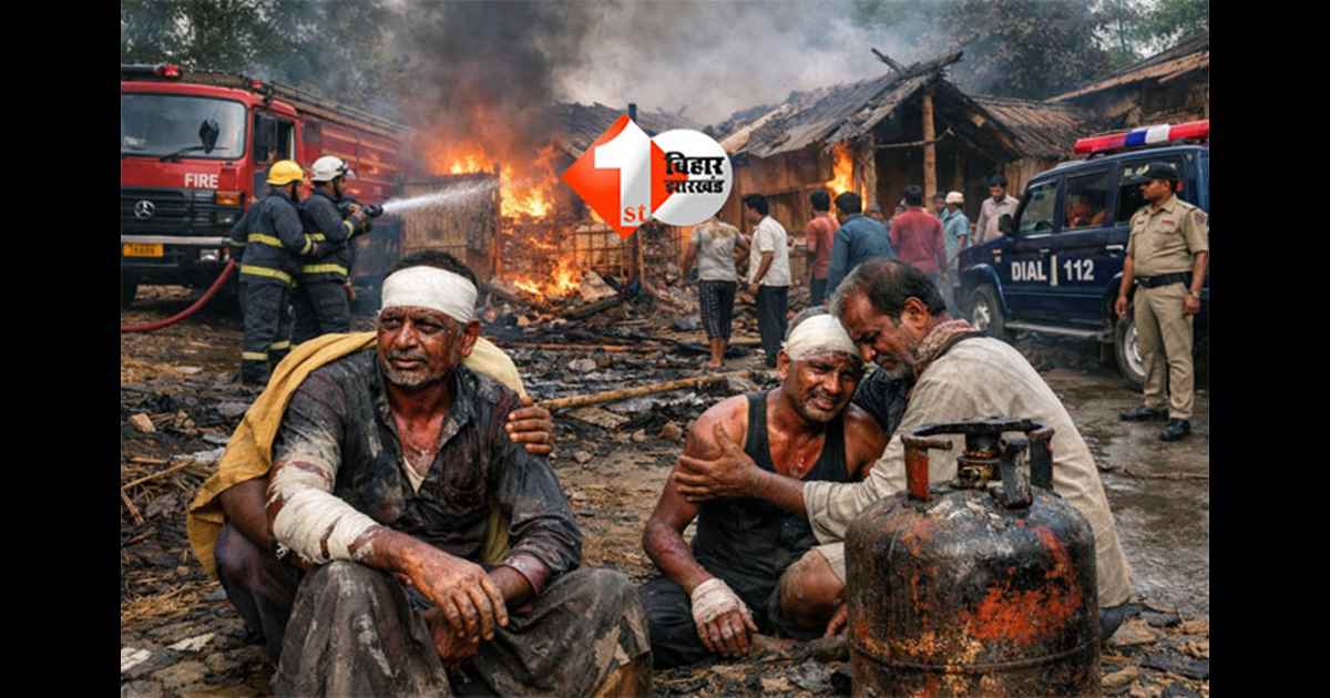 LPG cylinder explosion