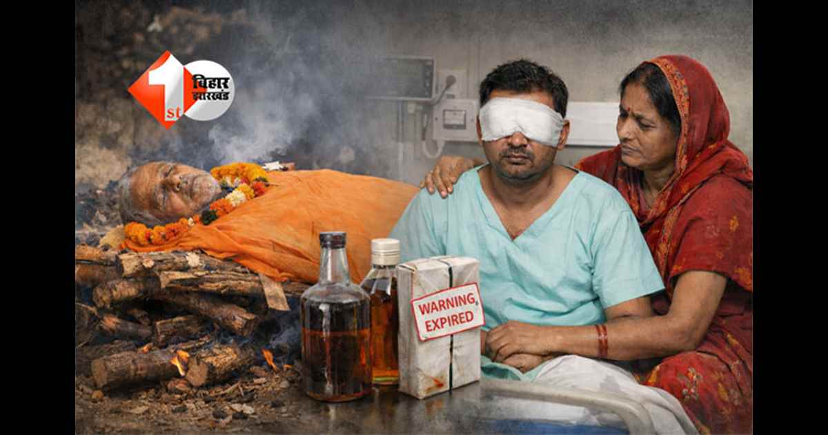 Bihar liquor ban : शराबबंदी वाले बिहार में फिर जहरीली शराब का कहर, एक की मौत; बेटे की गई आंखों की रोशनी