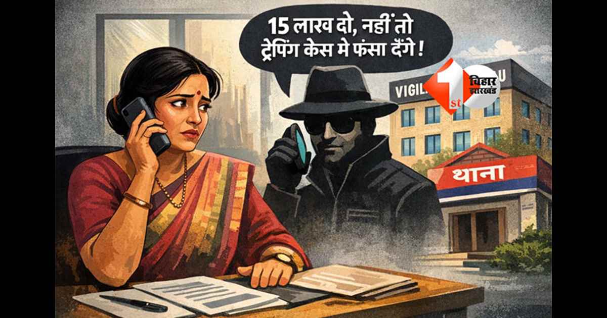  Bihar Vigilance Bureau Scam :  ' ACP बोल रहा हूं...', निगरानी ट्रैपिंग के नाम पर ठगी, CDPO से 15 लाख की डिमांड; अब हुआ FIR