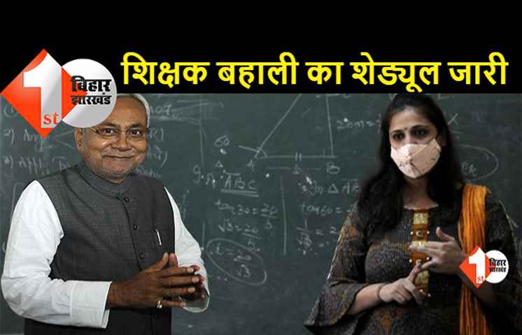 बिहार : माध्यमिक शिक्षक अभ्यर्थियों की काउंसिलिंग का शेड्यूल जारी, 30 हजार पदों पर होगी बहाली