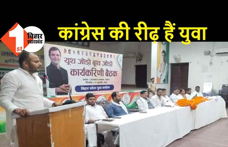 पटना में युवा कांग्रेस कार्यसमिति की हुई बैठक, संगठन को मजबूत बनाने पर हुई चर्चा  