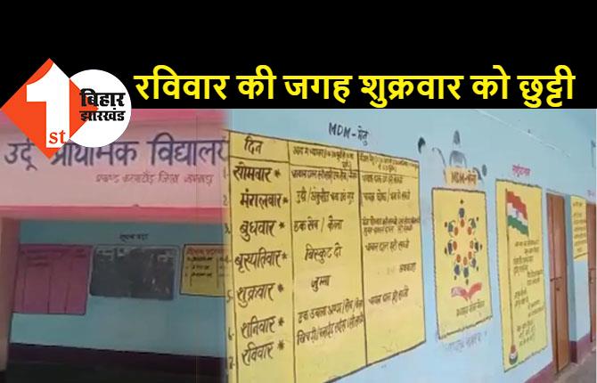 झारखंड में मदरसा राज? सैकड़ों सरकारी स्कूलों में अब संडे के बजाय जुमे को छुट्टी, मुस्लिम आबादी बढ़ी तो जबरन बदली छुट्टी