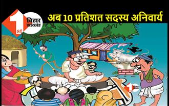 पंचायतों की ग्रामसभा में अब होंगे 10 प्रतिशत सदस्य, केंद्र ने पंचायती राज विभाग को भेजा लेटर 