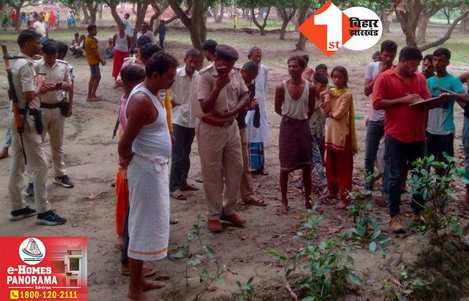 बिहार: पत्थर के कूचकर युवक की बेरहमी से हत्या, रेड लाइट एरिया में बगीचे से मिला शव