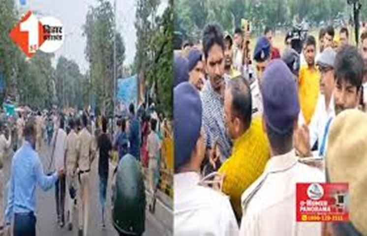 लाखों की संख्या में शिक्षक अभ्यर्ती पंहुचे पटना, विधानसभा का करेंगे घेराव