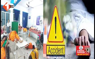 बिहार : कावड़ियों से भरी पिकअप और ट्रैक्टर में भिड़ंत, एक की मौत; दर्जन भर लोग हुए घायल