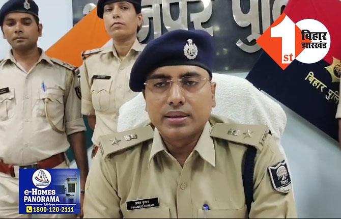 भोजपुर पुलिस ने शराब तस्करों के खिलाफ की बड़ी कार्रवाई, 35 लाख की विदेशी शराब के साथ 2 तस्कर गिरफ्तार 