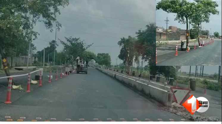 बिहार सड़क के बीच पेड़, जहानाबाद रोड वायरल वीडियो, पटना गया सड़क निर्माण, पथ निर्माण विभाग बिहार, सड़क दुर्घटना सुरक्षा उपाय, बिहार वन विभाग NOC, सड़क के बीच पेड़ बिहार, पेड़ रिफ्लेक्टर सड़क सुरक्षा, 