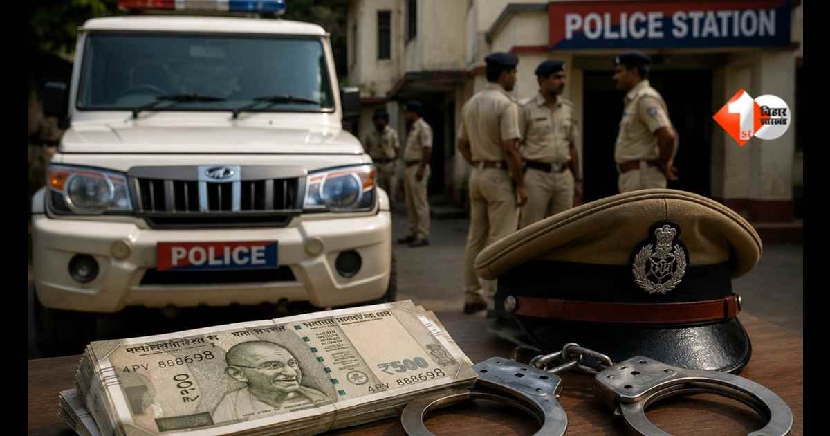 Bihar Police, Motihari Police, Turkaulia Police Station, Chakia Police, 35 Lakh Recovery Case, Drug Smuggling Bihar, EOU Investigation, Sampat Kumar SHO, Motihari SP, Bihar Police Corruption, East Cha