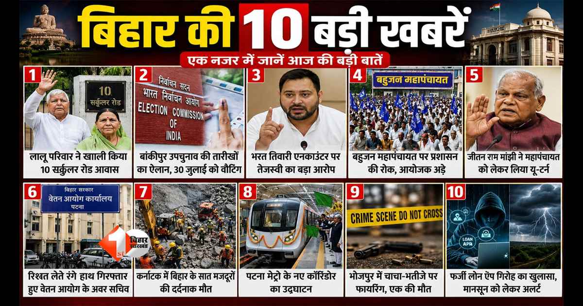 Bihar Top 10 News