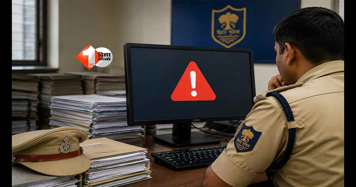 Bihar Police : 4 दिनों से ठप बिहार पुलिस का CCTNS सिस्टम! ऑनलाइन FIR बंद, कोर्ट और जेल का काम भी प्रभावित
