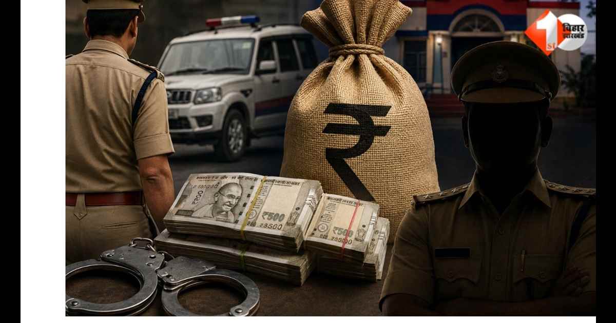 Bihar Police Motihari Police 35 लाख वसूली कांड Turkaulia Police Station Chakia Police East Champaran News Bihar Police Corruption Drug Smuggler Case Bihar EOU Investigation Bihar Crime News35 NE