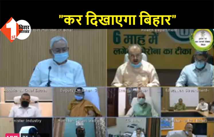 वैक्सीनेशन महाअभियान का CM नीतीश ने किया शुभारंभ, 6 महीने में लगेंगे 6 करोड़ टीके