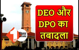 बिहार में कई जिलों के DEO और DPO का तबादला, शिक्षा विभाग ने जारी की अधिसूचना