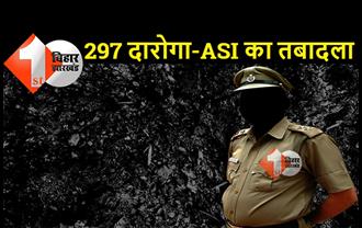 बिहार में 297 दारोगा और ASI का तबादला, पुलिस मुख्यालय ने जारी किया आदेश