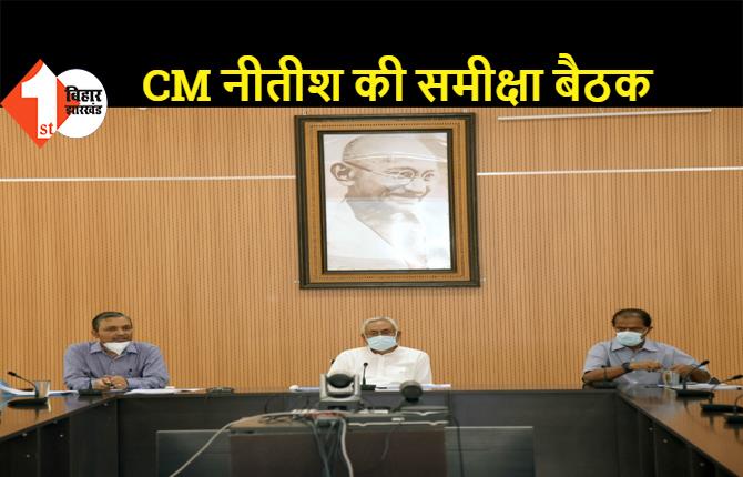 VC के माध्यम से CM नीतीश की समीक्षा बैठक : सभी विभागों के लोक सेवाओं को एक प्लेटफार्म पर लाने का आदेश