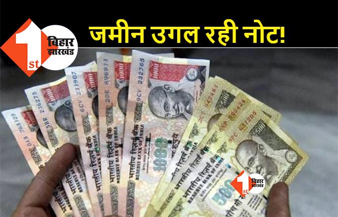 पटना में खेत से निकलने लगे 500 और 1000 के नोट, ग्रामीणों ने लूट लिए करोड़ों रुपए