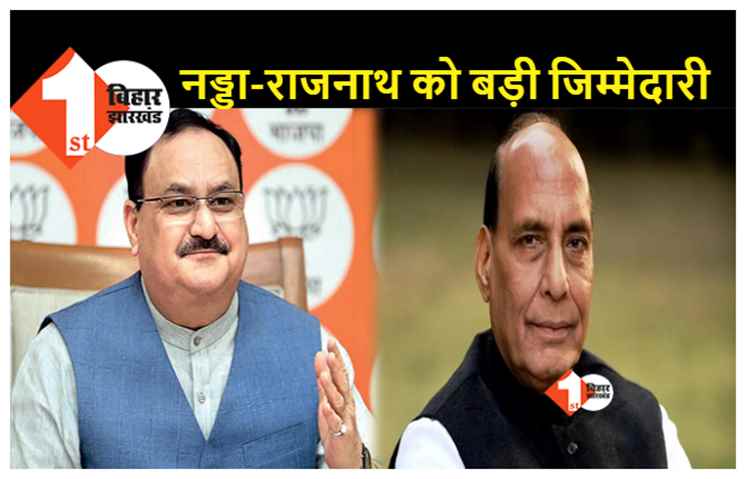 राष्ट्रपति चुनाव के लिए विपक्षी दलों से बात करेगी BJP, राजनाथ सिंह और जेपी नड्डा को मिली जिम्मेदारी