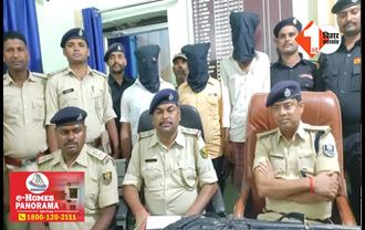 मधेपुरा पुलिस की बड़ी कामयाबी: अपराध की योजना बनाते 4 अपराधी गिरफ्तार, देसी कट्टा के साथ जिंदा कारतूस बरामद