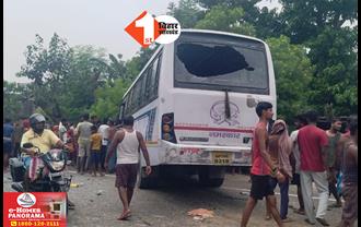 बिहार: बस और पीकअप वैन की सीधी टक्कर, ड्राइवर की मौत; आधा दर्जन से अधिक लोग घायल
