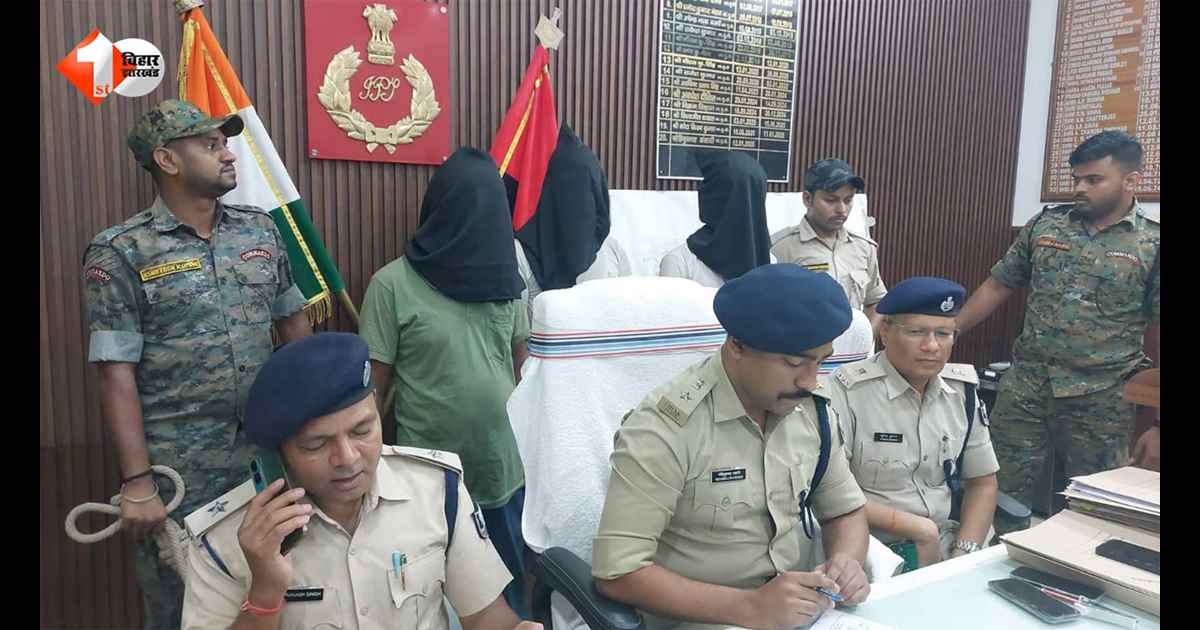 मुजफ्फरपुर क्लब में हुई 50 लाख की चोरी का खुलासा, तीन शातिर चोर गिरफ्तार; नकदी समेत डायमंड और सोने के गहने बरामद