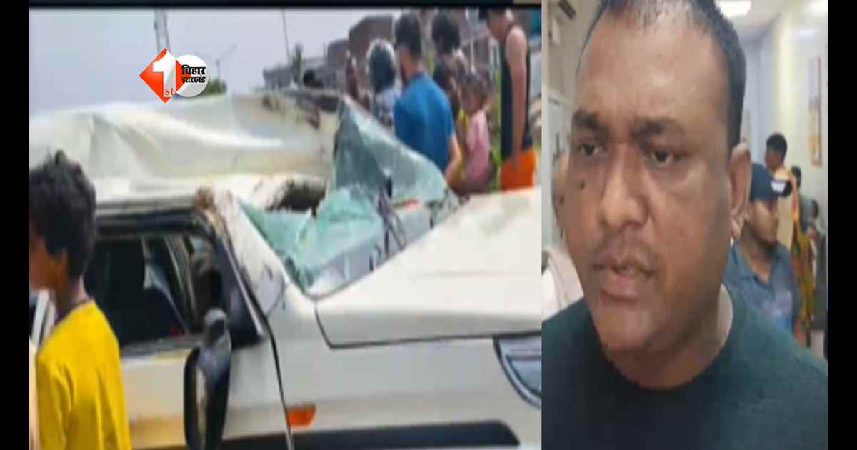 BIHAR NEWS :  देवघर से लौट रहे श्रद्धालुओं की स्कॉर्पियो बनी मौत का सफर! NH-22 पर टायर फटते ही पलटी गाड़ी, एक की मौत