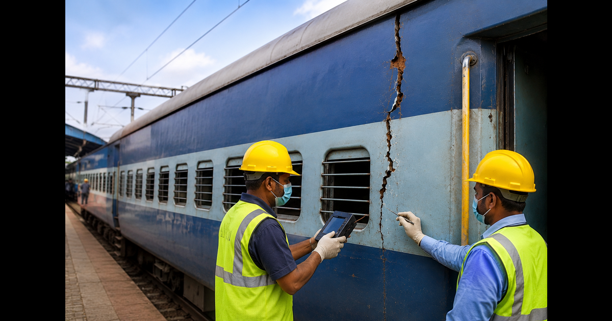 Bihar train : ट्रेन के कोच में मिली दरार! रेलवे ने तुरंत लिया बड़ा फैसला, देशभर में शुरू हुई सुरक्षा जांच, जानिए क्या है पूरा मामला 