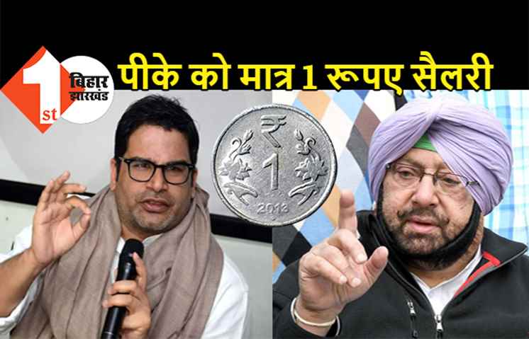 प्रशांत किशोर को मिलेगी सिर्फ 1 रूपए सैलरी, पंजाब में 'मंत्री' के बराबर होगा PK का रुतबा, जानिए क्या-क्या मिलेंगी सुख-सुविधाएं