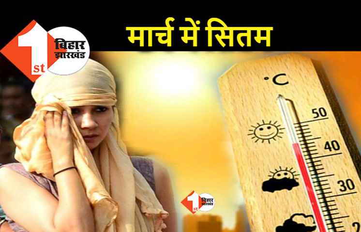 मार्च महीने में रिकॉर्डतोड़ गर्मी, पटना और गया में झुलसे लोग