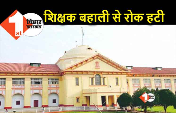 37 हज़ार से ज्यादा माध्यमिक शिक्षकों की बहाली का रास्ता साफ, पटना हाईकोर्ट में एसटीईटी 2019 को चुनौती देने वाली याचिका खारिज 