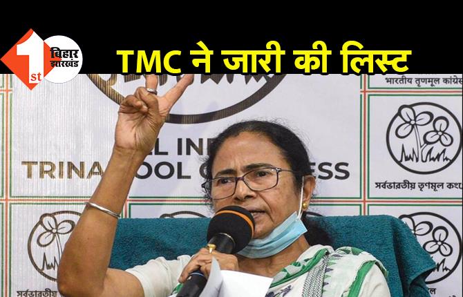  TMC ने जारी की सभी 291 उम्मीदवारों की लिस्ट, नंदीग्राम से चुनाव लड़ेंगी ममता बनर्जी