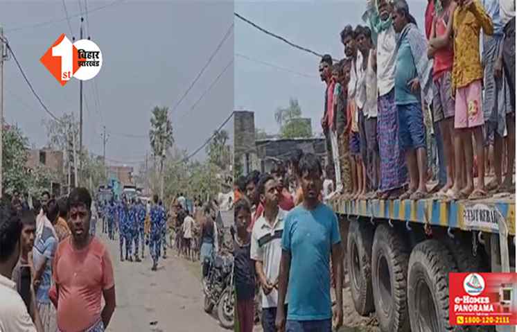 घर में घुसा तेज रफ़्तार तेज रफ्तार ट्रक, एक महिला की मौत; दो घायल; ग्रामीणों ने किया सड़क जाम 
