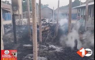 बिहार: भीषण अग्निकांड में 76 घर जल कर राख, दमकल की चार गाड़ियों ने आग पर पाया काबू