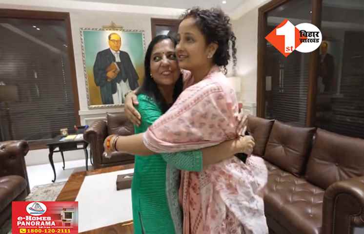 दिल्ली में केजरीवाल की पत्नी से मिलीं हेमंत सोरेन की पत्नी कल्पना सोरेन, मुलाकात के बाद कही ये बात