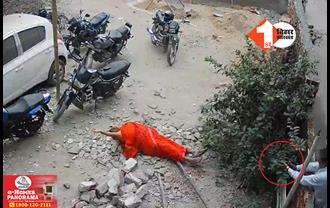 बिहार: भूमि विवाद में पति-पत्नी को मारी गोली, सामने आया शूटआउट का LIVE वीडियो