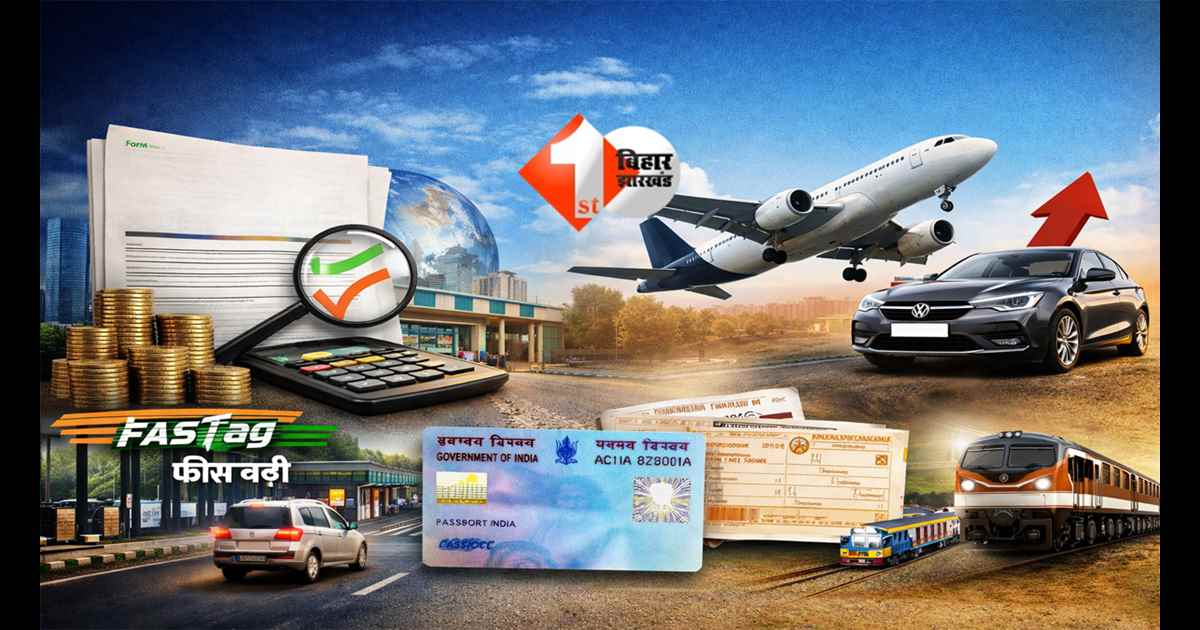 1 अप्रैल से देश में बड़े बदलाव लागू! टैक्स से लेकर टोल और ट्रेन टिकट तक सब बदल गया, जानिए आपकी जेब पर कितना पड़ेगा असर