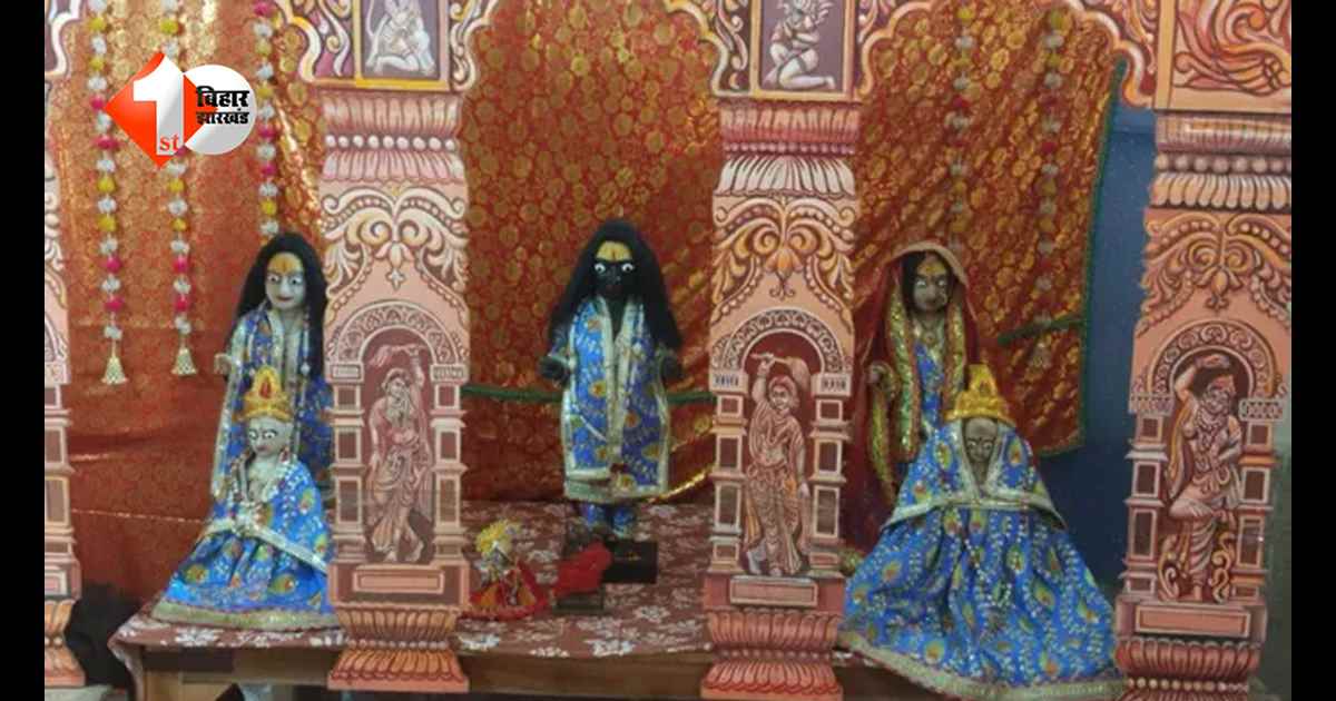 बिहार के इस मंदिर में सवा किलो चांदी की आभूषण चोरी: देवी-देवताओं के मुकुट, झांप और तीर-धनुष गायब