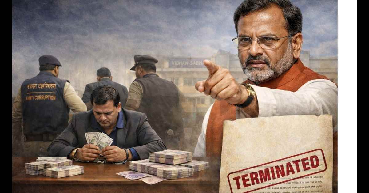 Bihar News, राजस्व कर्मचारी बर्खास्तगी, घूस लेते गिरफ्तार राजस्व कर्मचारी, विजय सिन्हा, राजस्व एवं भूमि सुधार विभाग, C.K. Anil पत्र, Trap Case Action, Bihar Corruption News, Revenue Department Bihar, 