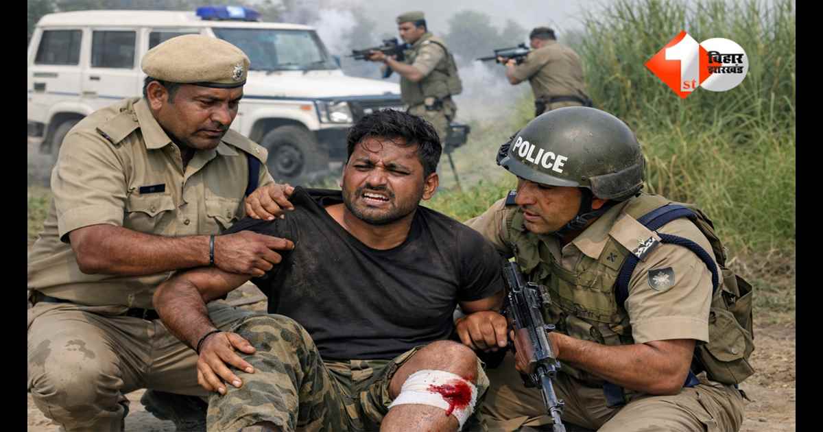BIHAR NEWS : बिहार में शराब माफिया का एनकाउंटर, पैर में लगी गोली; जहरीली शराब कांड मामले में जांच के दौरान हुई मुठभेड़ 