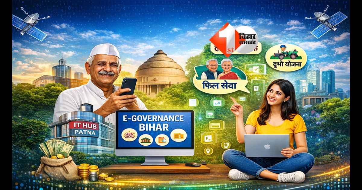 BIHAR NEWS : बिहार में डिजिटल क्रांति! “बिहार वन” से घर बैठे मिलेंगी सभी सरकारी सेवाएं; इस महीने से होगी शुरुआत 