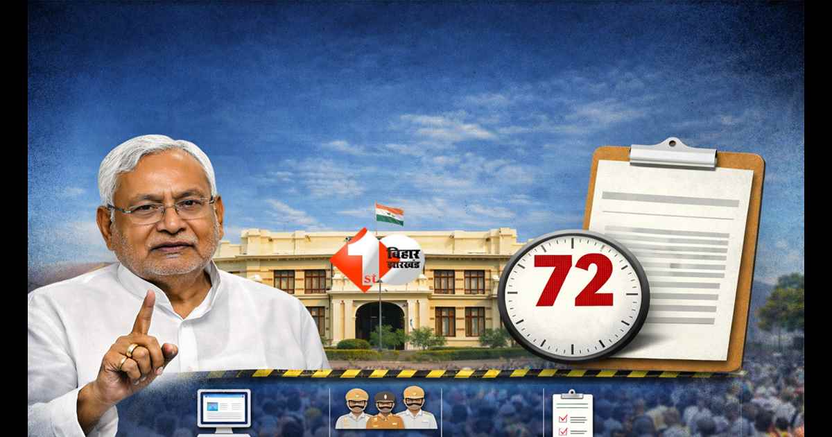 Bihar News : अब नहीं होगा इंतजार! बिहार में शिकायतों पर 72 घंटे में एक्शन, सरकार ने जारी किया सख्त निर्देश 