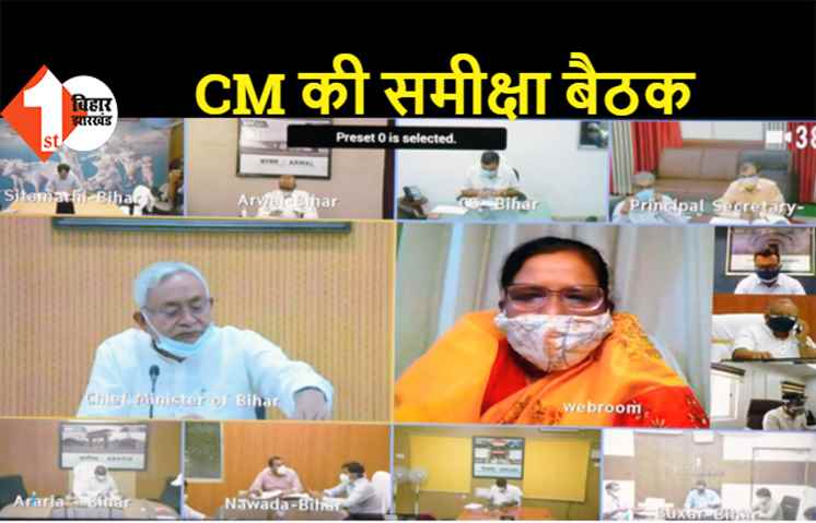 पटना: CM नीतीश का अधिकारियों को निर्देश, लॉकडाउन में हर मजदूर को मिले काम और गरीबों को मिले भोजन