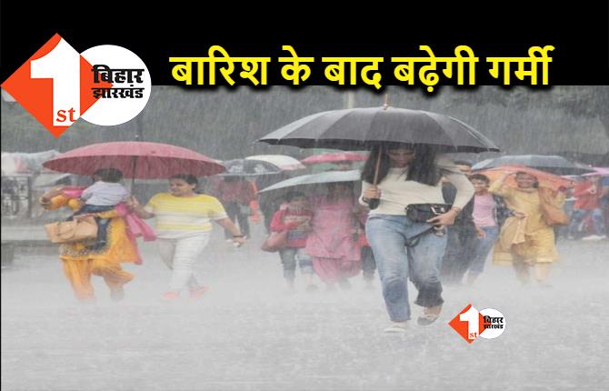 पटना समेत कई जिलों में अगले 24 घंटे में बारिश और तेज हवा का अलर्ट, गर्मी से मिली राहत