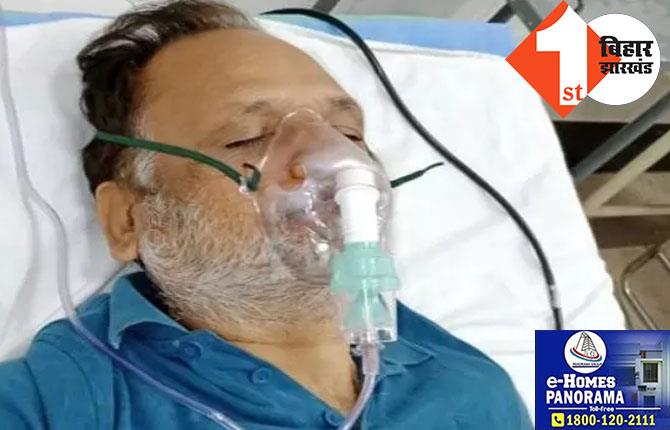 तिहाड़ जेल के बाथरूम में गिरे पूर्व मंत्री, LNJP हॉस्पिटल के ICU में एडमिट