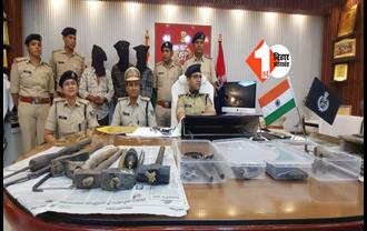 गोपालगंज में मिनी गन फैक्ट्री का खुलासा, हथियार बनाने के उपकरण बरामद; 3 कारीगर गिरफ्तार