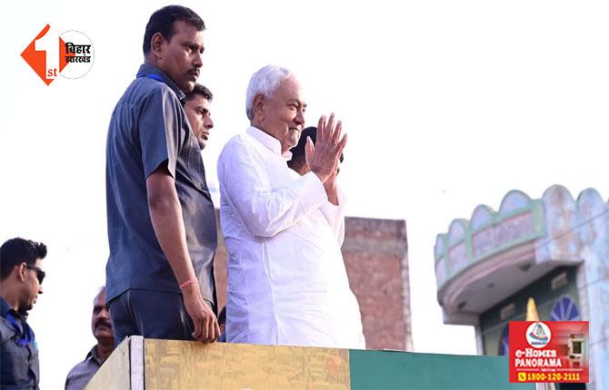 JDU उम्मीदवारों को जिताने के लिए CM नीतीश का तूफानी दौरा : झंझारपुर में करेंगे रोड शो