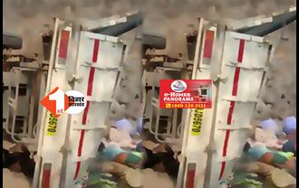 अनियंत्रित पिकअप वैन खाई में गिरा : दर्दनाक हादसे में 18 लोगों की मौत ; मुख्यमंत्री ने जताया दुख