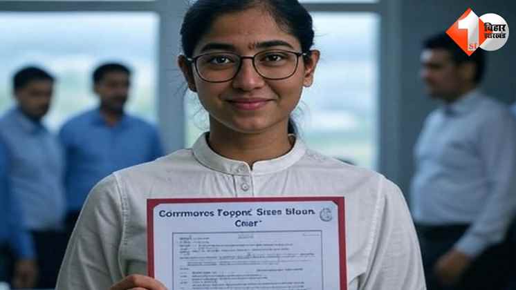 गया टॉपर, सीबीएसई 12वीं रिजल्ट, कॉमर्स टॉपर गया, Molisha Kumari CBSE Topper, Kendriya Vidyalaya Gaya, पटना रीजन टॉपर, गया न्यूज, छात्रा की सफलता, CBSE Result 2025, Gaya Girl Commerce Topper, Student S