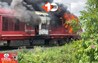 Fire in Train