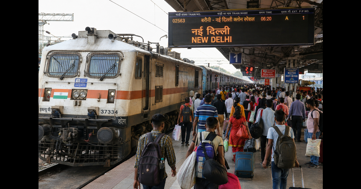 Bihar Delhi Special Train 